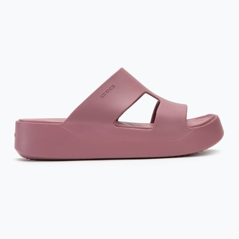 Шльопанці жіночі Crocs Gateway Platform H-Strap cassis 2