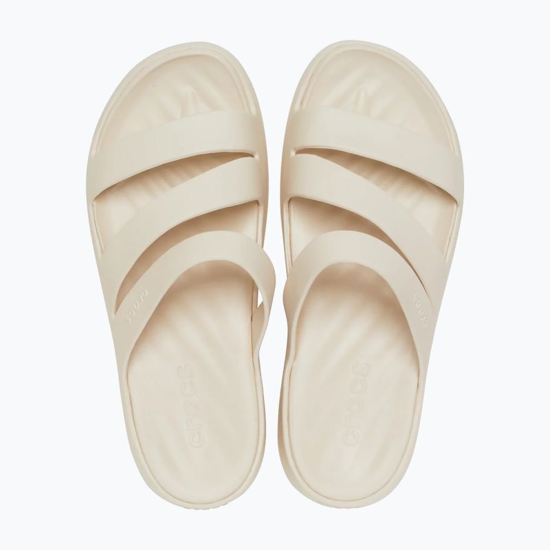 Шльопанці Crocs Getaway Strappy stucco 4