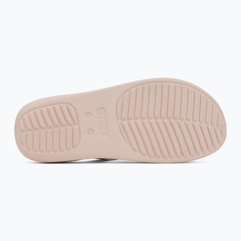 Шльопанці жіночі Crocs Getaway Strappy quartz 4