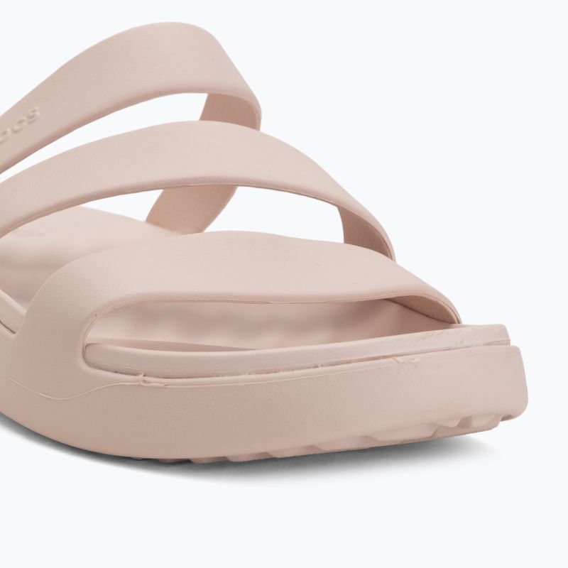 Шльопанці жіночі Crocs Getaway Strappy quartz 7
