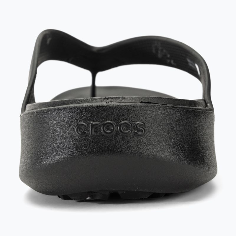 Жіночі шльопанці Crocs Getaway чорний 6