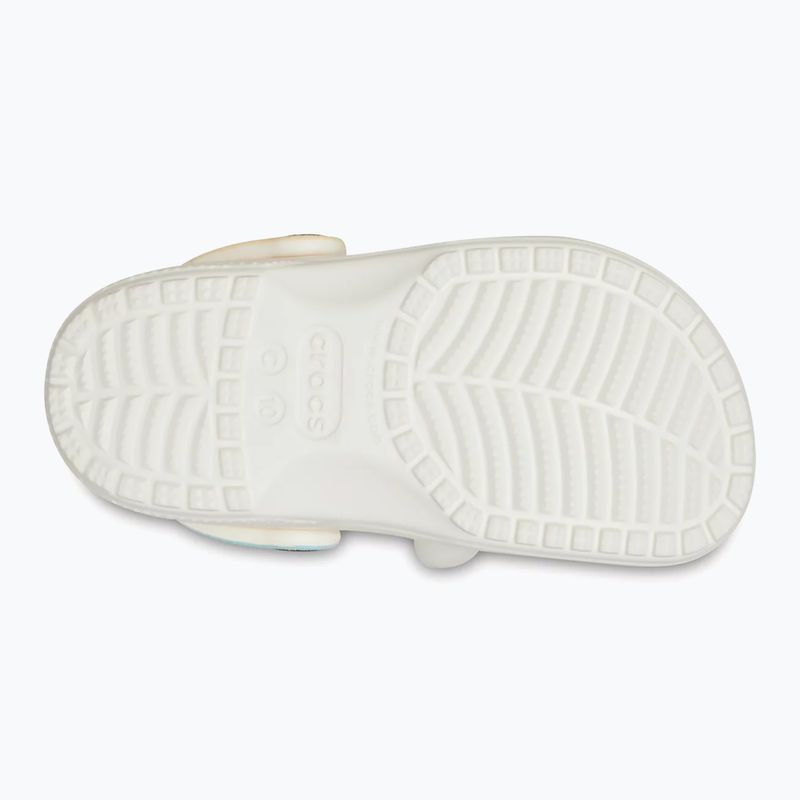 Шльопанці дитячі Crocs Classic IAM Rainbow Unicorn CgT chalk 2
