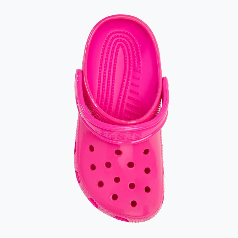 Шльопанці дитячі Crocs Classic Neon Highlighter Clog pink crush 6