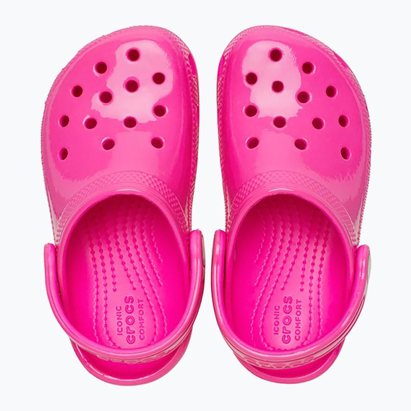 Шльопанці дитячі Crocs Classic Neon Highlighter Clog pink crush 13