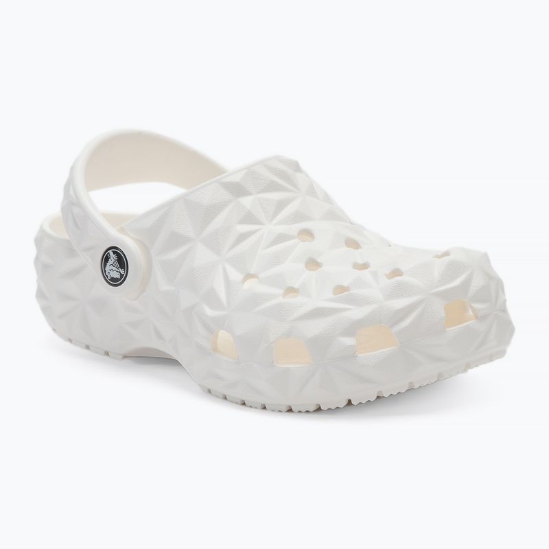 Шльопанці дитячі Crocs Classic Geometric Clog Kids white 2
