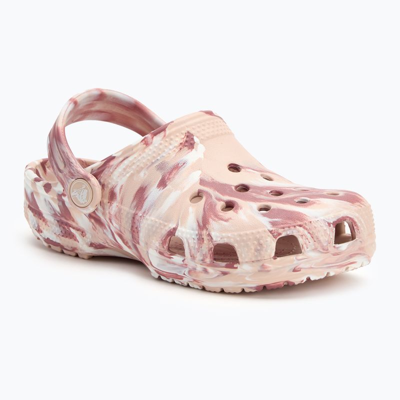 Шльопанці дитячі Crocs Classic Marbled Clog Kids quartz/multi 2