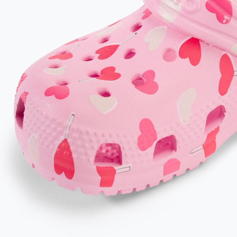 Шльопанці дитячі Crocs VDay Clog Toddler flamingo 8