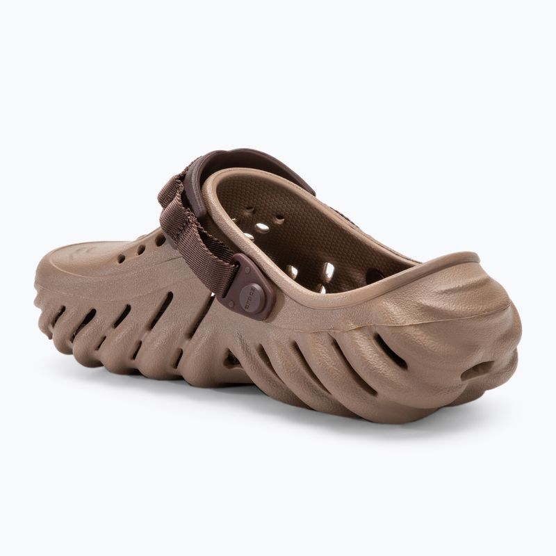 Шльопанці Crocs Echo Clog latte 4