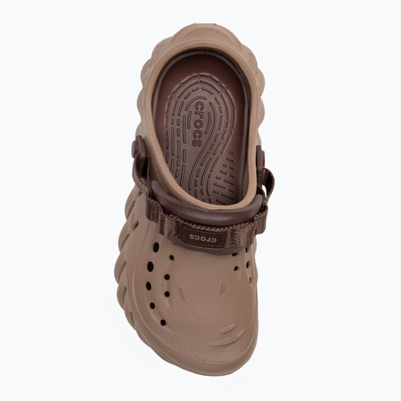 Шльопанці Crocs Echo Clog latte 6