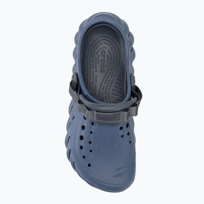 Шльопанці Crocs Echo Clog bijou сині 6