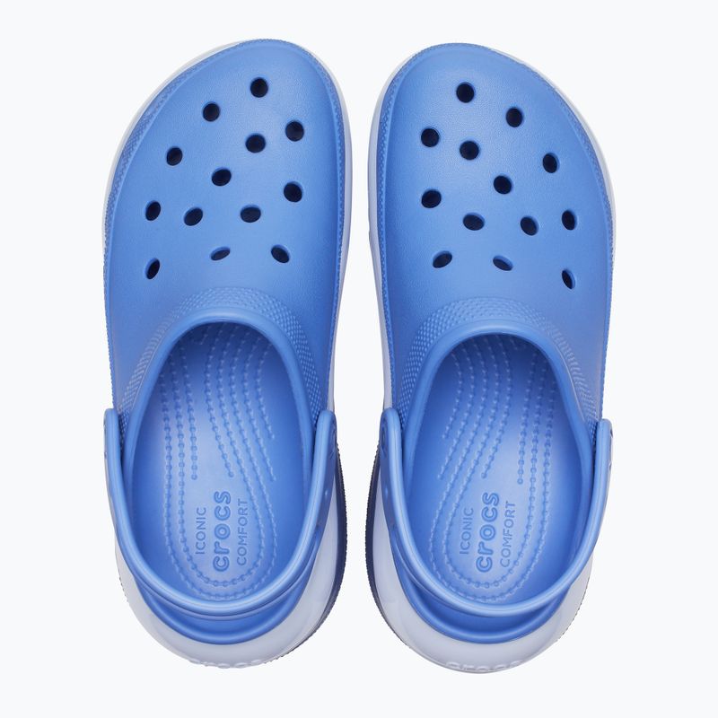 Шльопанці жіночі Crocs Mega Crush Clog elemental blue 13