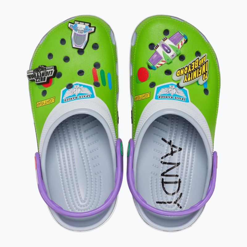 Шльопанці Crocs Toy Story Buzz Classic blue grey 4