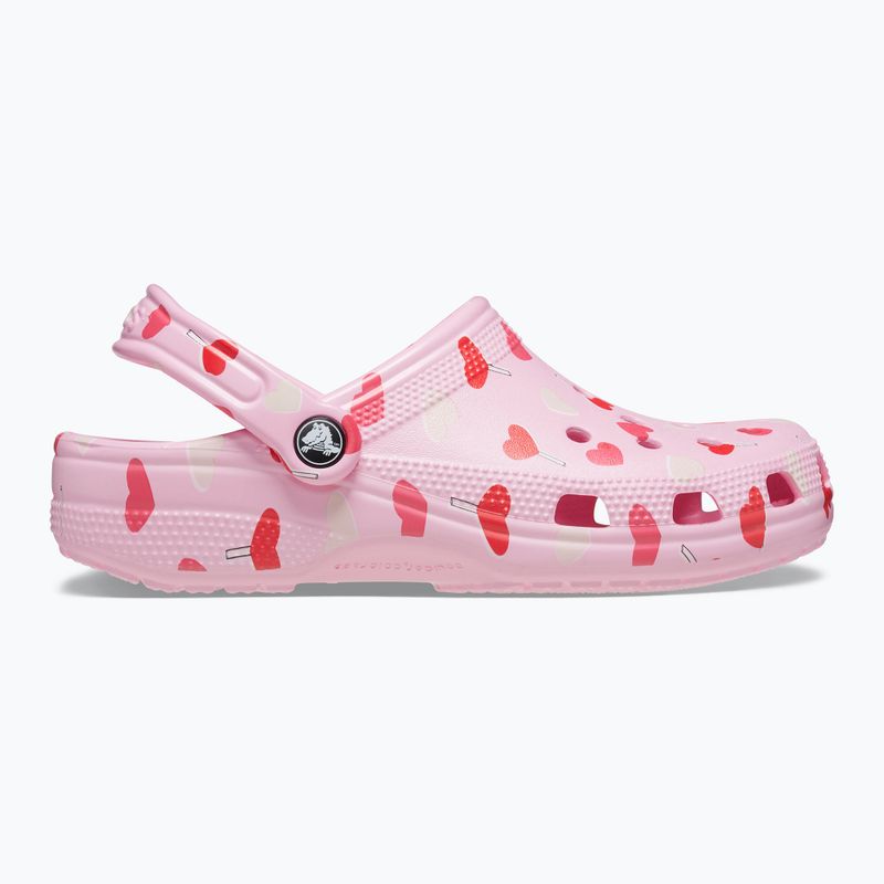 Шльопанці Crocs Classic Valentines Day Clog flamingo 2