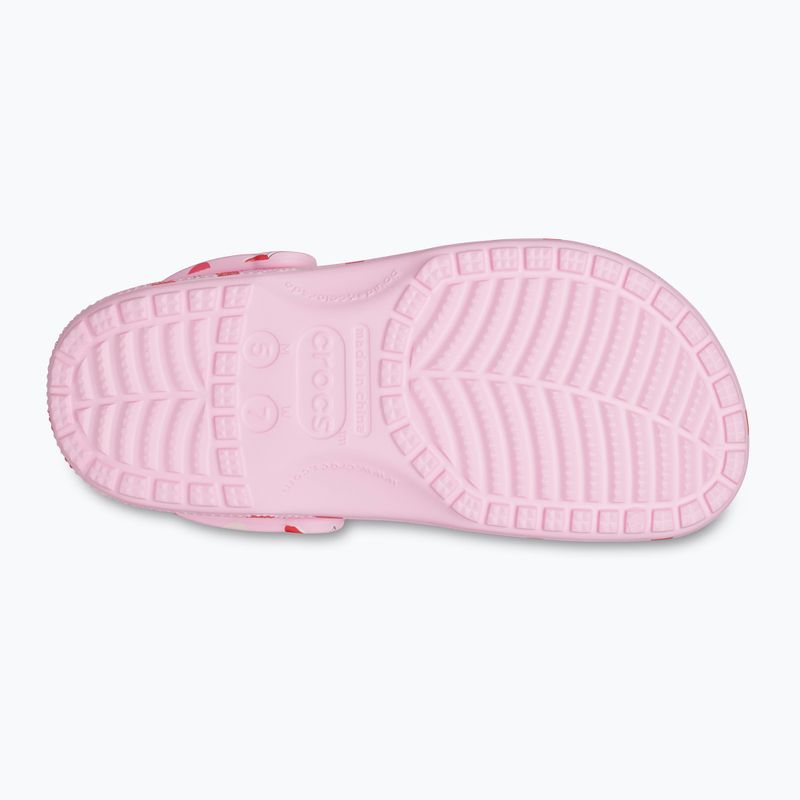 Шльопанці Crocs Classic Valentines Day Clog flamingo 4