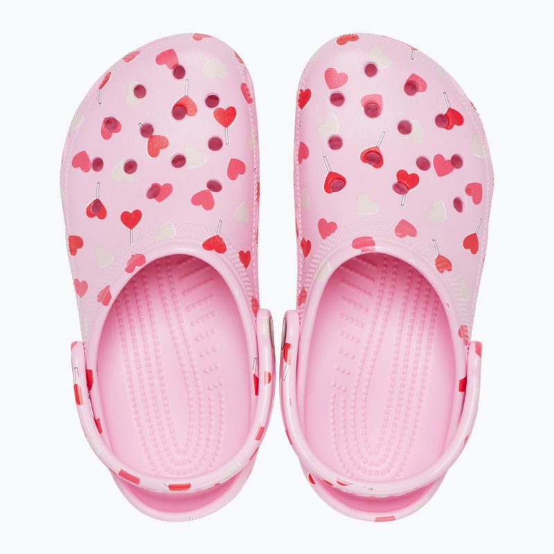 Шльопанці Crocs Classic Valentines Day Clog flamingo 5