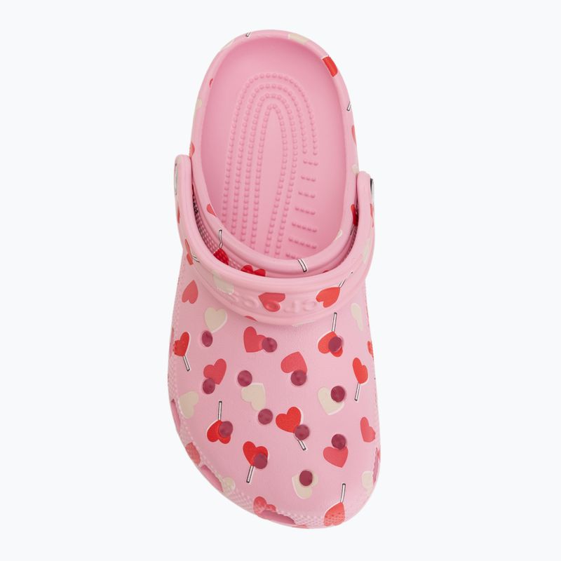 Шльопанці Crocs Classic Valentines Day Clog flamingo 6