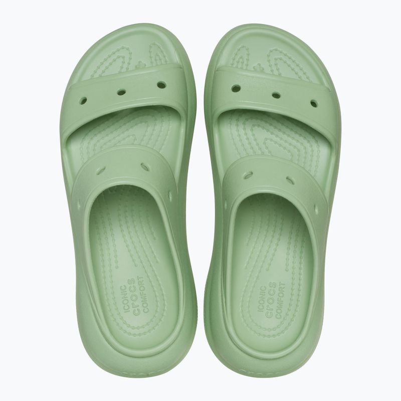 Шльопанці жіночі Crocs Classic Crush Sandal fair green 11