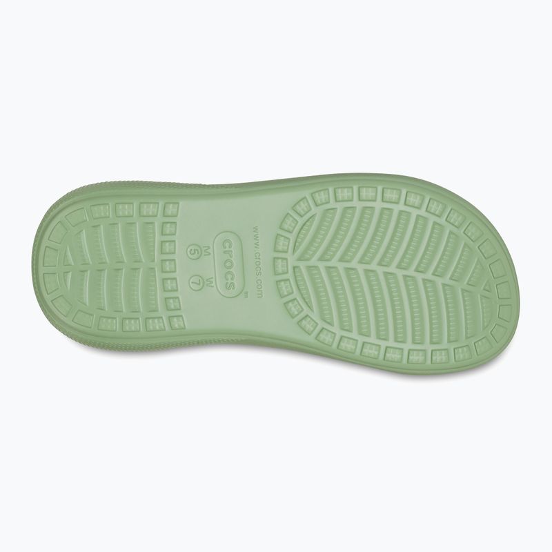 Шльопанці жіночі Crocs Classic Crush Sandal fair green 12