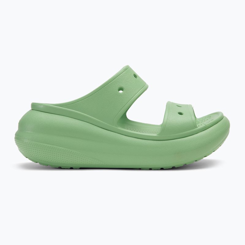 Шльопанці жіночі Crocs Classic Crush Sandal fair green 2