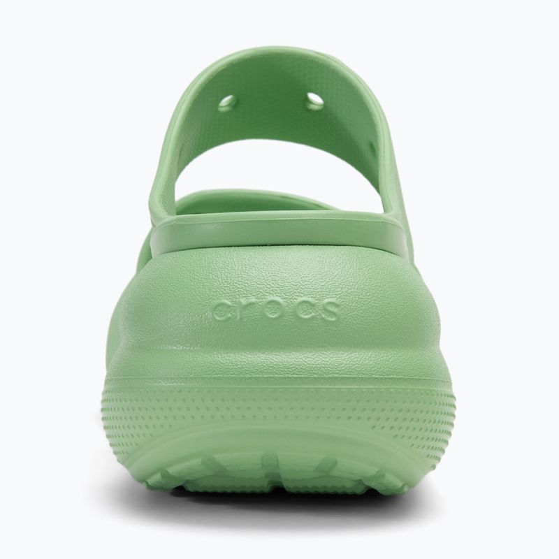 Шльопанці жіночі Crocs Classic Crush Sandal fair green 6