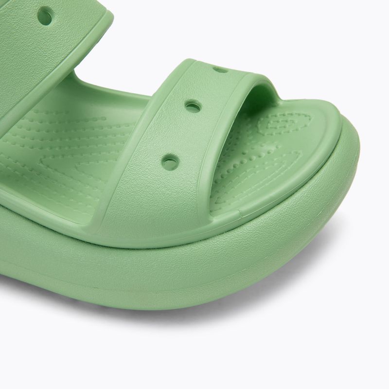 Шльопанці жіночі Crocs Classic Crush Sandal fair green 7