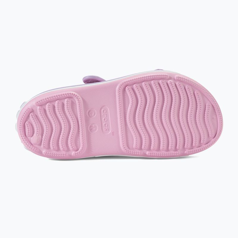 Балетки Crocs Crocband Cruiser Kids балетки/лавандові босоніжки 4