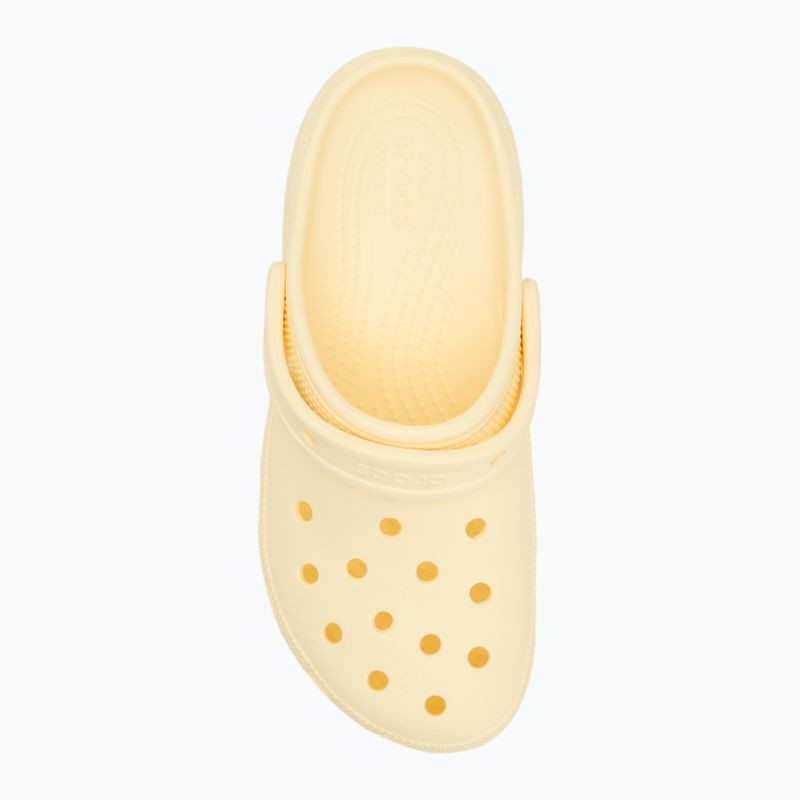 Шльопанці жіночі Crocs Classic Platform Clog buttercream 6