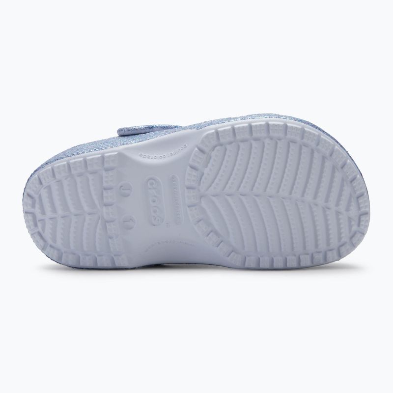 Шльопанці дитячі Crocs Classic Glitter Clog Kids frosted glitter 5