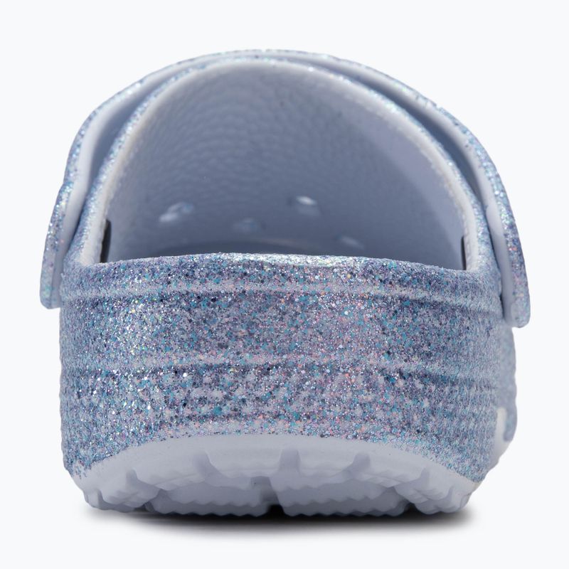Шльопанці дитячі Crocs Classic Glitter Clog Kids frosted glitter 7