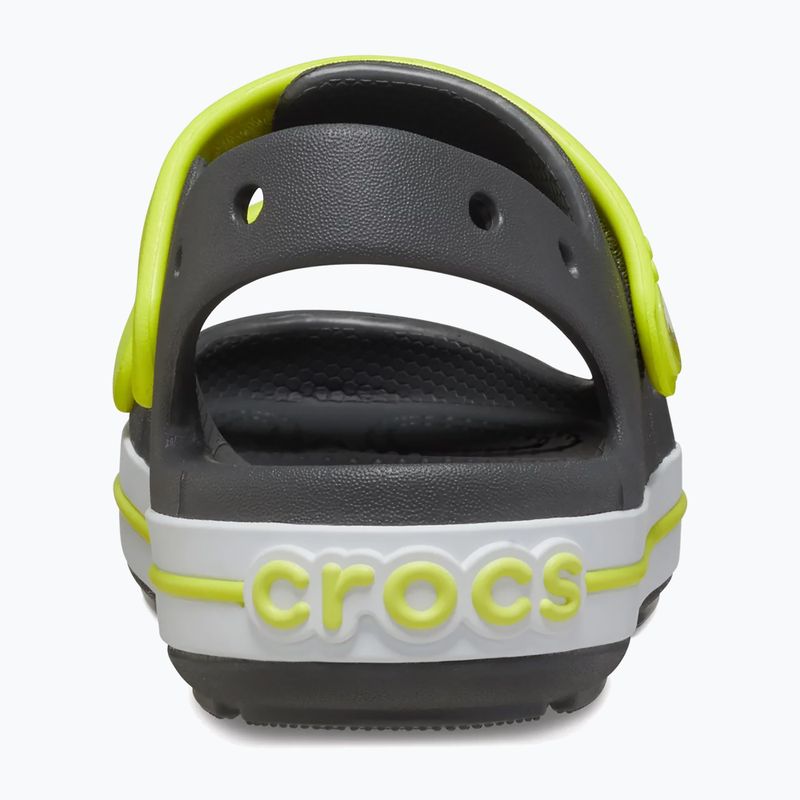 Дитячі сандалі Crocs Crocband Cruiser сланцевий сірий/кислота 3