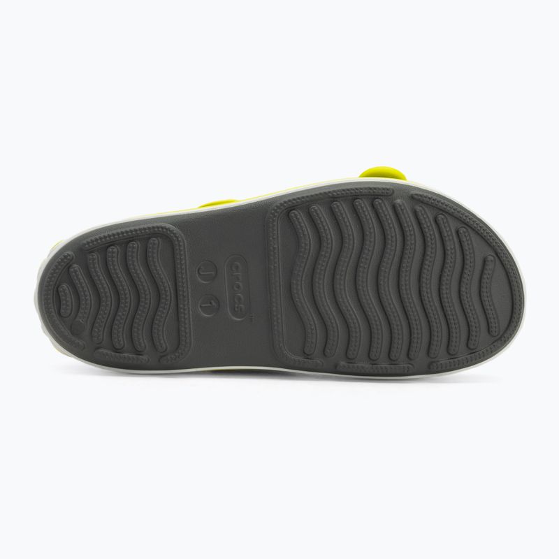 Сандалі дитячі Crocs Crocband Cruiser Kids slate grey/acidity 4