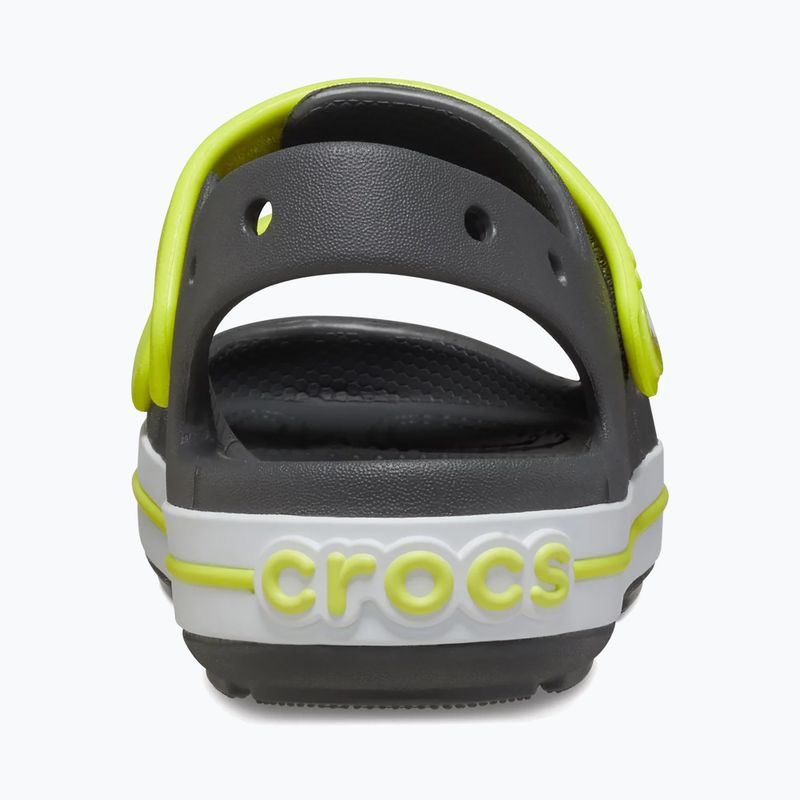 Сандалі Crocs Crocband Cruiser Toddler сланцевий сірий/кислота 3