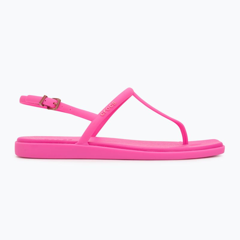 Сандалі жіночі Crocs Miami Thong Flip pink crush 2