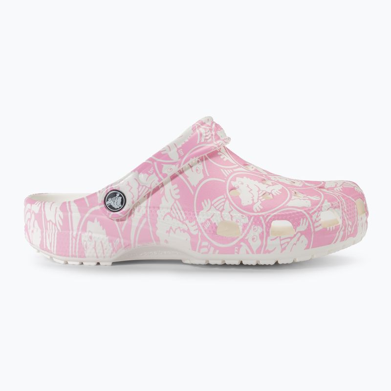 Шльопанці Crocs Classic Duke Print Clog pink tweed 3