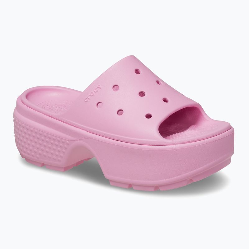 Шльопанці жіночі Crocs Stomp Slide pink tweed 8