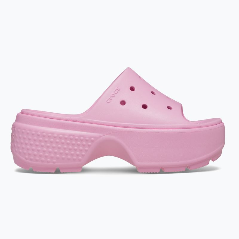Шльопанці жіночі Crocs Stomp Slide pink tweed 9
