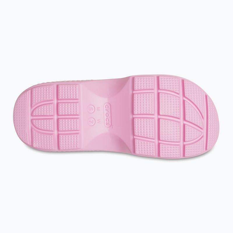 Шльопанці жіночі Crocs Stomp Slide pink tweed 11