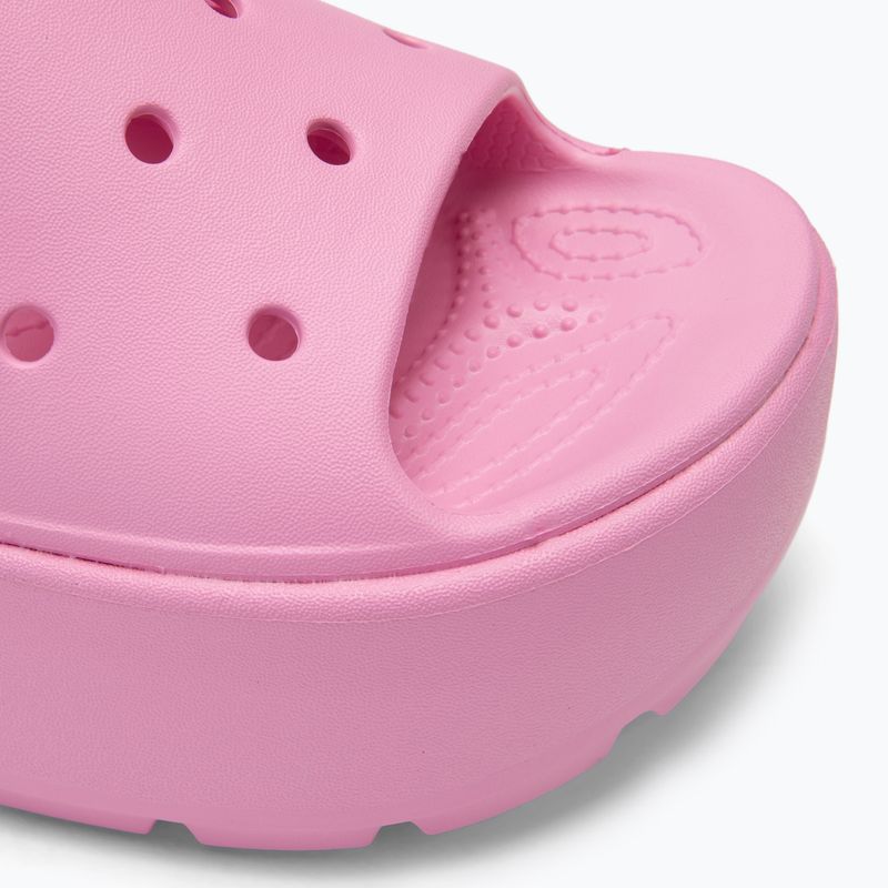 Шльопанці жіночі Crocs Stomp Slide pink tweed 7
