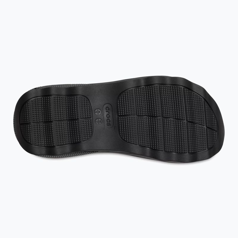 Шльопанці Crocs Mega Crush Triple Strap black 2