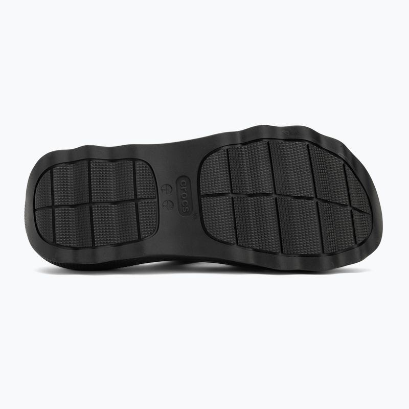 Шльопанці Crocs Mega Crush Triple Strap black 4