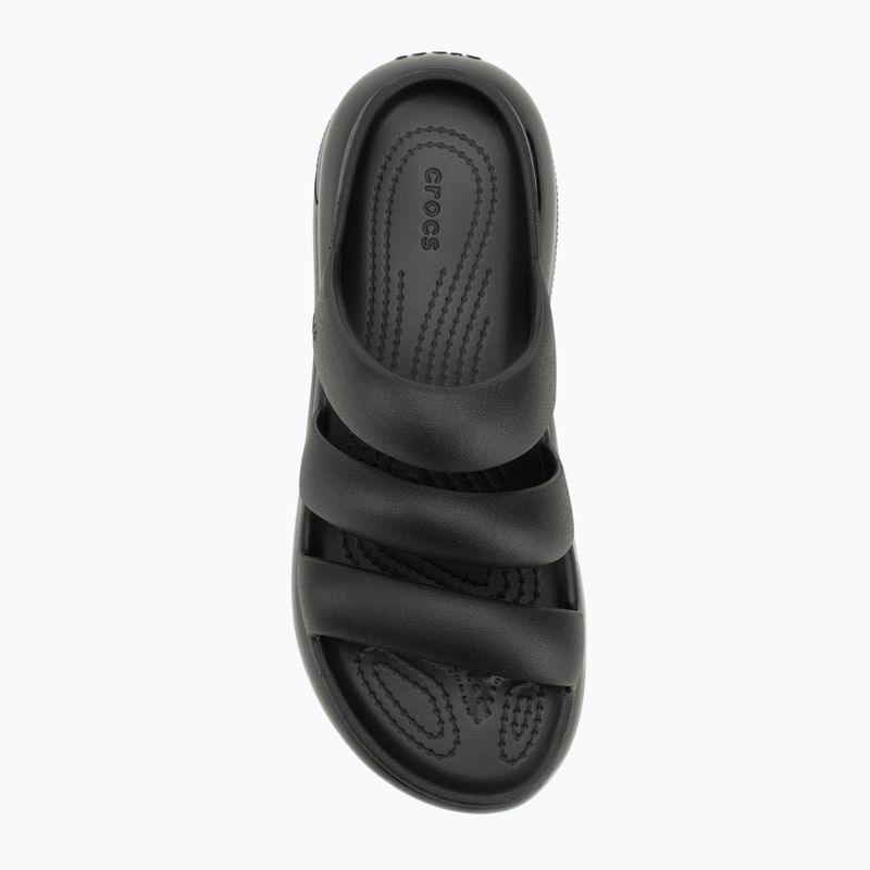 Шльопанці Crocs Mega Crush Triple Strap black 5