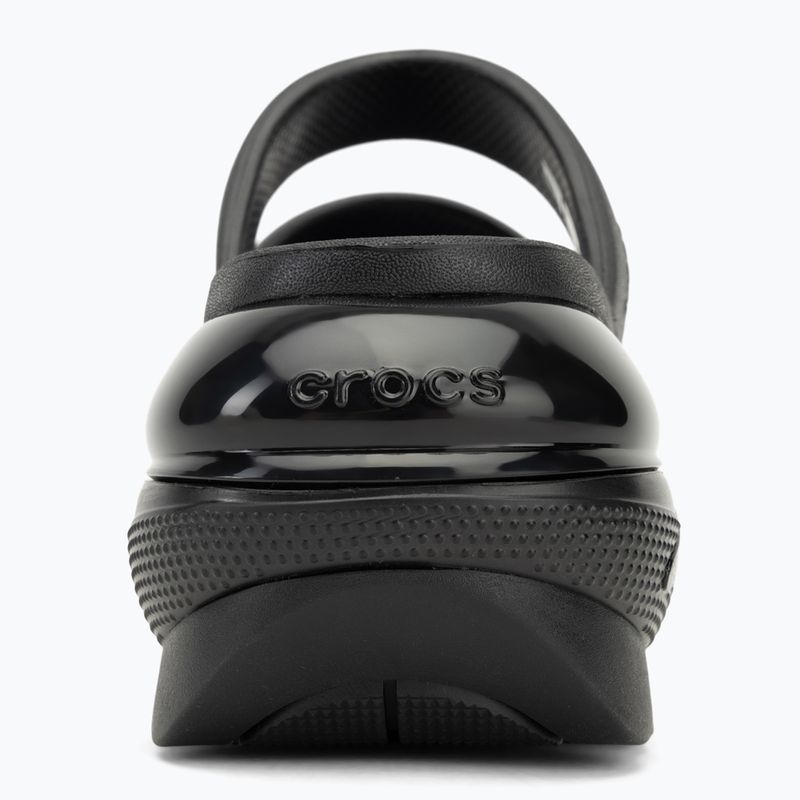 Шльопанці Crocs Mega Crush Triple Strap black 6