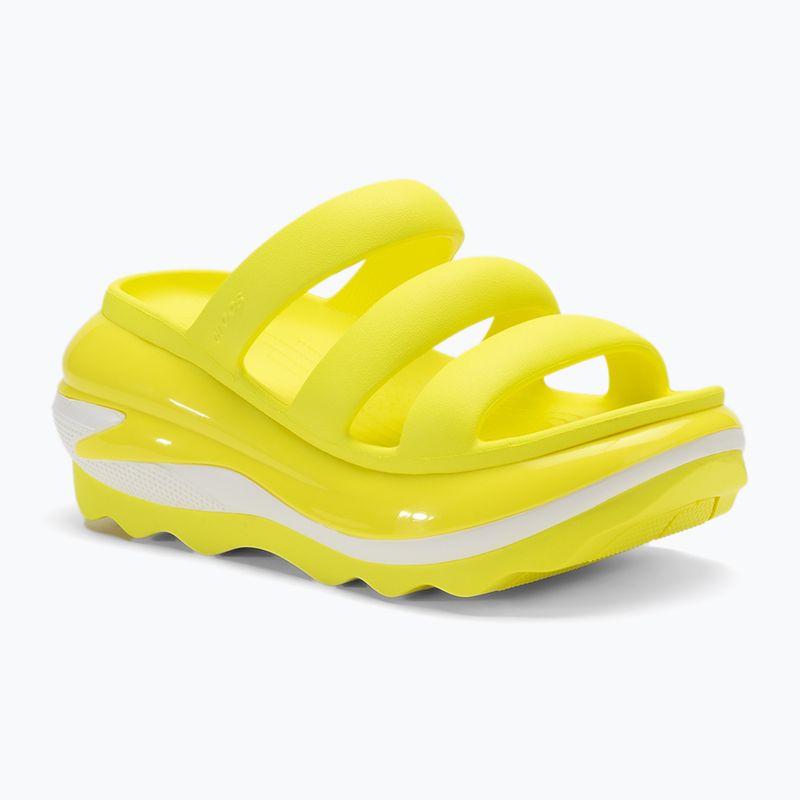 Шльопанці жіночі Crocs Mega Crush Triple Strap acidity