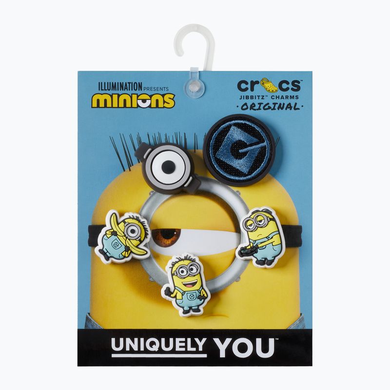 Джібітсі Crocs Jibbitz™ Minions 5 шт. 2