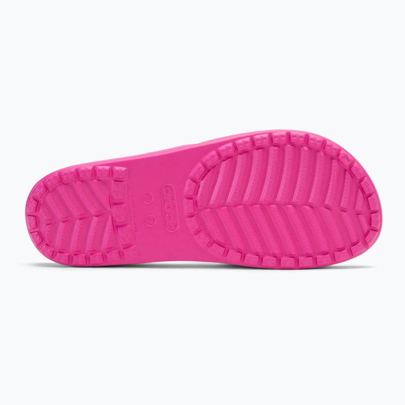 Шльопанці жіночі Crocs Kadee Slide electric pink 4