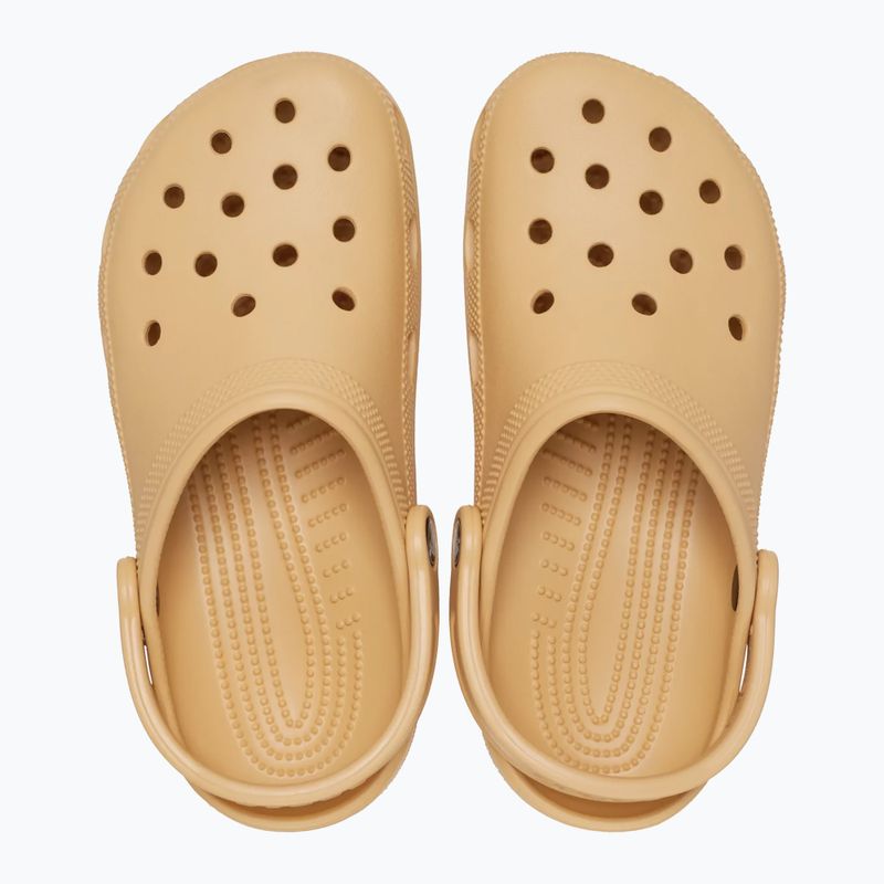 Шльопанці Crocs Classic пшеничні 4