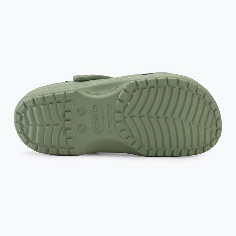 Шльопанці Crocs Classic moss 5