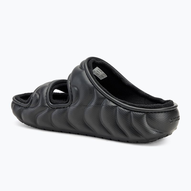 Шльопанці Crocs Classic Cozzzy Overpuff Sandal black 3