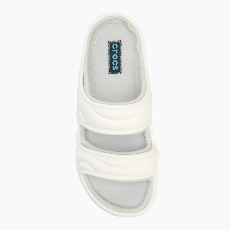 Шльопанці Crocs Classic Cozzzy Overpuff Sandal white 5