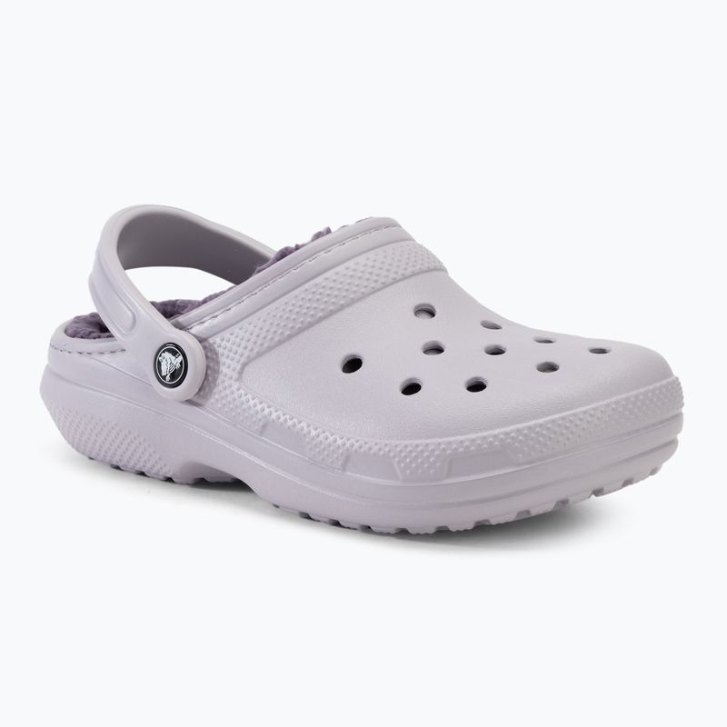 Шльопанці Crocs Classic Lined Clog mauve mist/mauve mist 2